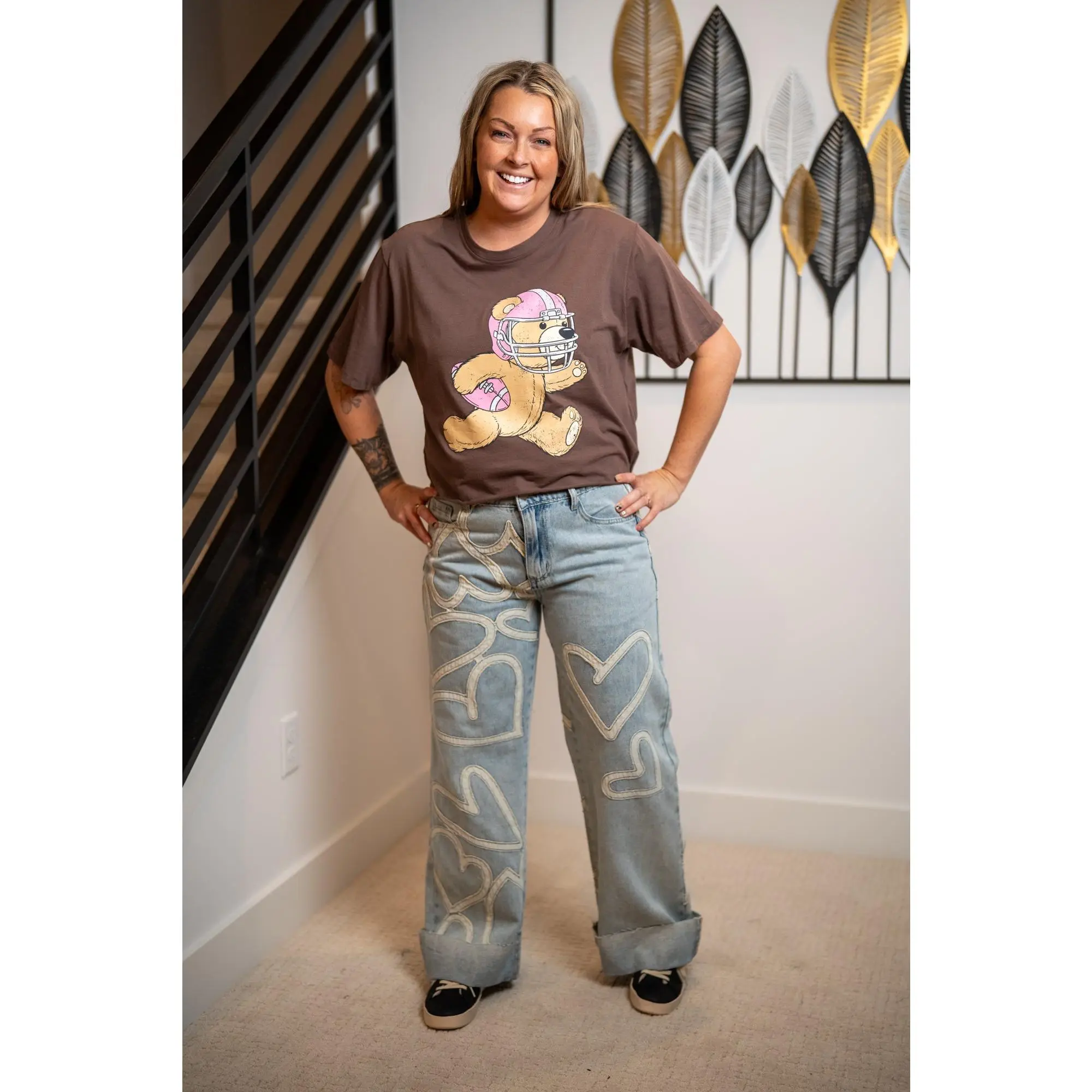 Zutter Football Bear Tee