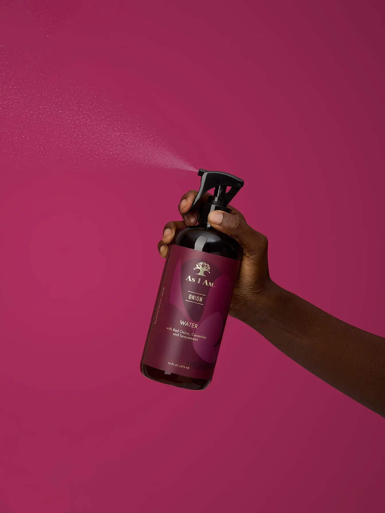 As I Am Onion Water - 16 oz - with Red Onion, Ceramides & Isoquercetin - Supports Healthy Hair Growth - Reduces Hair shedding - Improves Hair Density