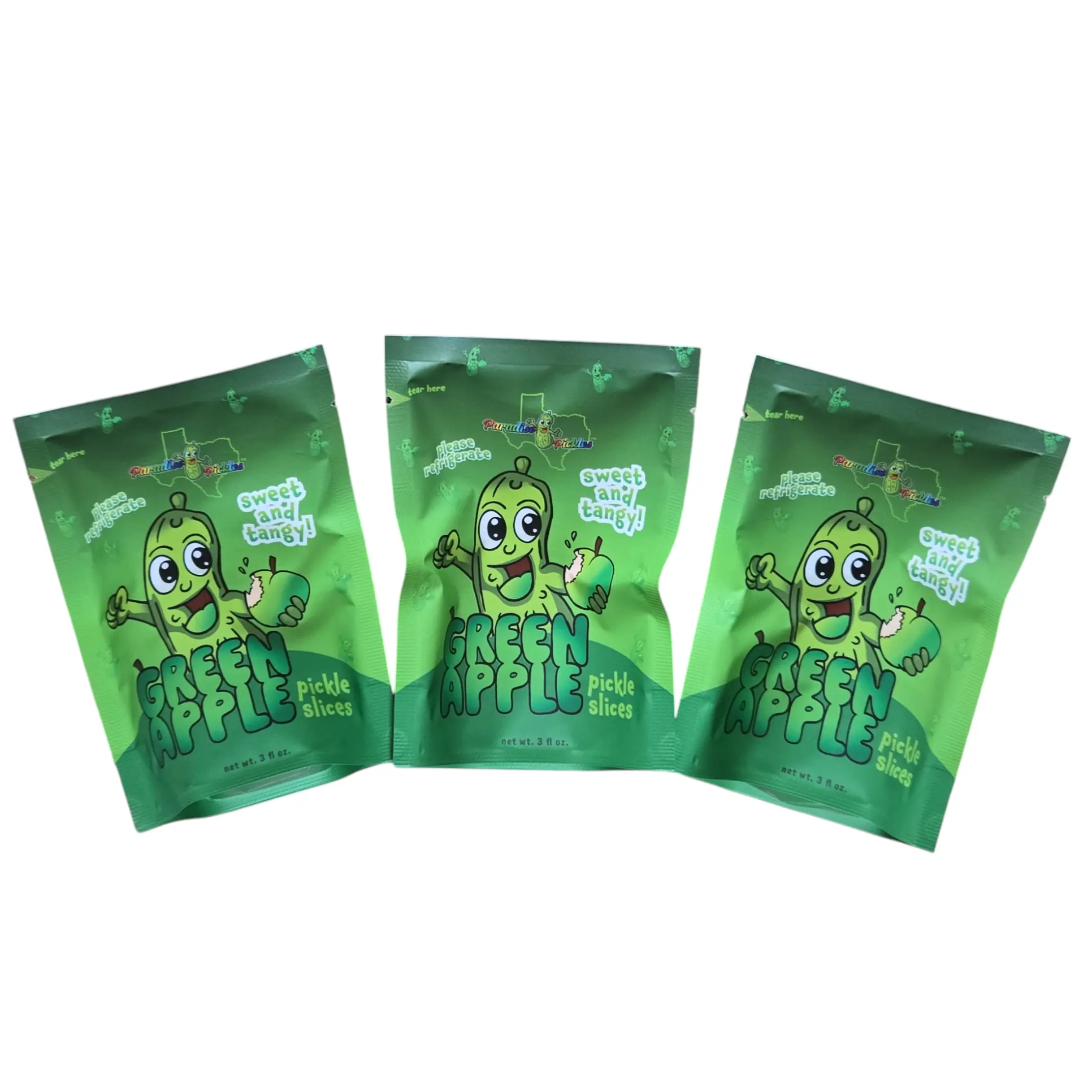 3 Green Apple Pickle Snacks!