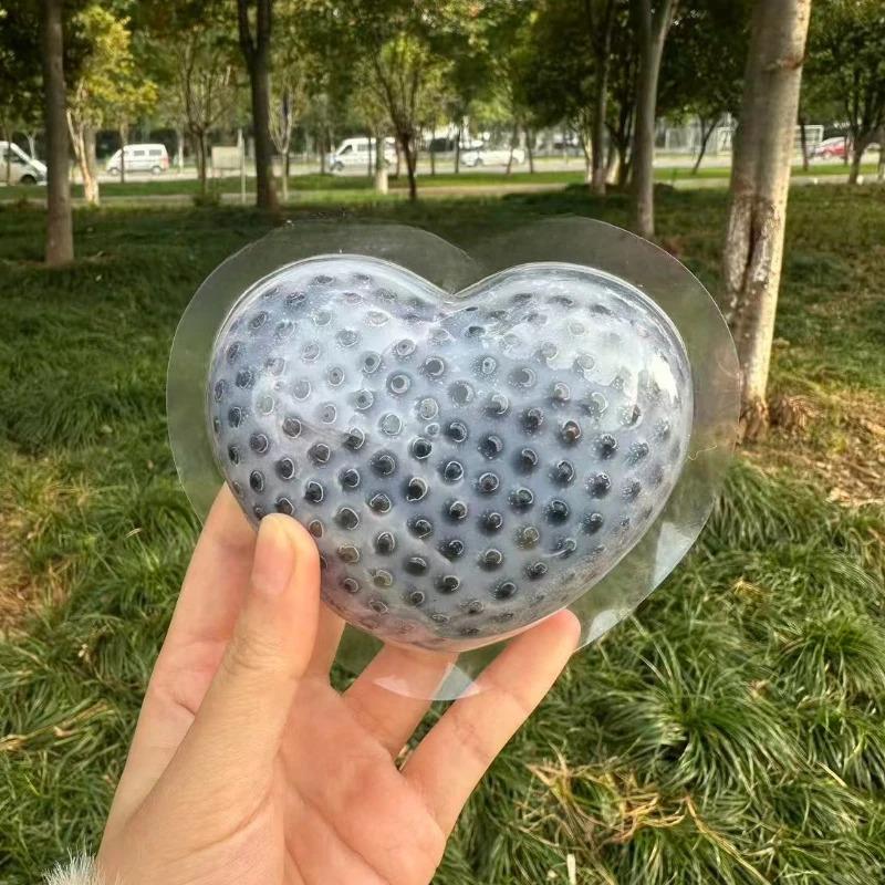 Fun Love Squishy Pimples Squeeze Toy Pinch Love Pimples Anti-pressure Vent Toy Creative Stress Relief Fidget Toy Decompress Gift