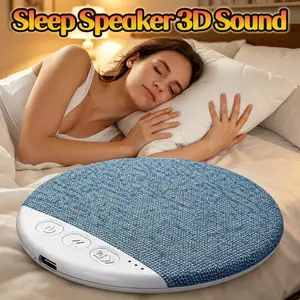 Ultra-Slim Pillow Speaker - 2026 Wireless Bluetooth Silent Sleep  Aid, Portable Rechargeable Music Player for iOS & Android, Compact Audio Device for Travel & Daily Sleep, Gift Option excellent sound quality