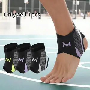 Unisex Ankle Protector, Ankle Wrap, Sprain Prevention, Breathable Polyester Material, Ideal for Basketball, Soccer, Hiking, Running, Dance, Wearable with Shoes