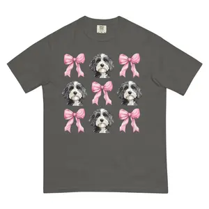 Aussiedoodle Comfort Colors shirt, Trendy Dog Mom Tee