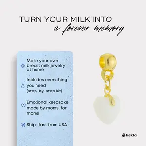 DIY Breast Milk Jewelry Kit – Make 1 Keepsake Charm