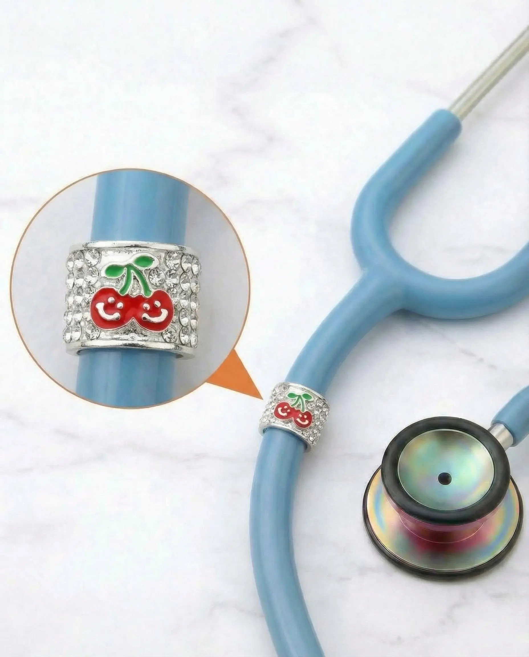 Cherrific Cherry Stethoscope Charm