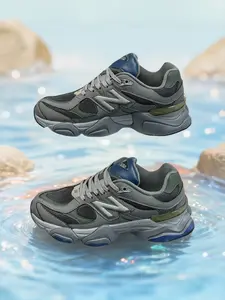 2026 New 9060 Retro Dad Shoes, Unisex Couple Thick Sole Height Boost Breathable Running Sports Shoes, Platform Running Shoes, Medium Width, All Seasons
