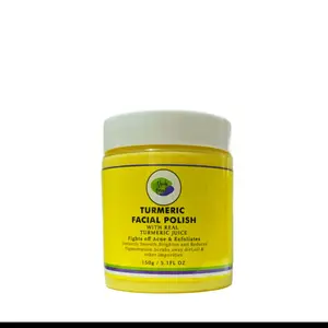 Khichi Beauty Turmeric Facial Polish, With Real Turmeric Juice, 150 / 5.1 fl oz