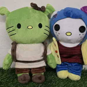 GREEN OGRE KITTY PLUSH + Free keychains/Stickers/TCG