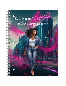 Leave a little sparkle Notebook