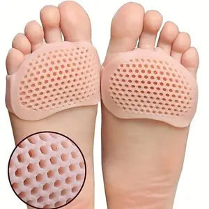 Silicone Heel Protection Pad Set, Comfortable Forefoot Cushion for Men and Women, Durable Shoe Inserts for Daily Wear, Shoe Insole, Lightweight Insoles