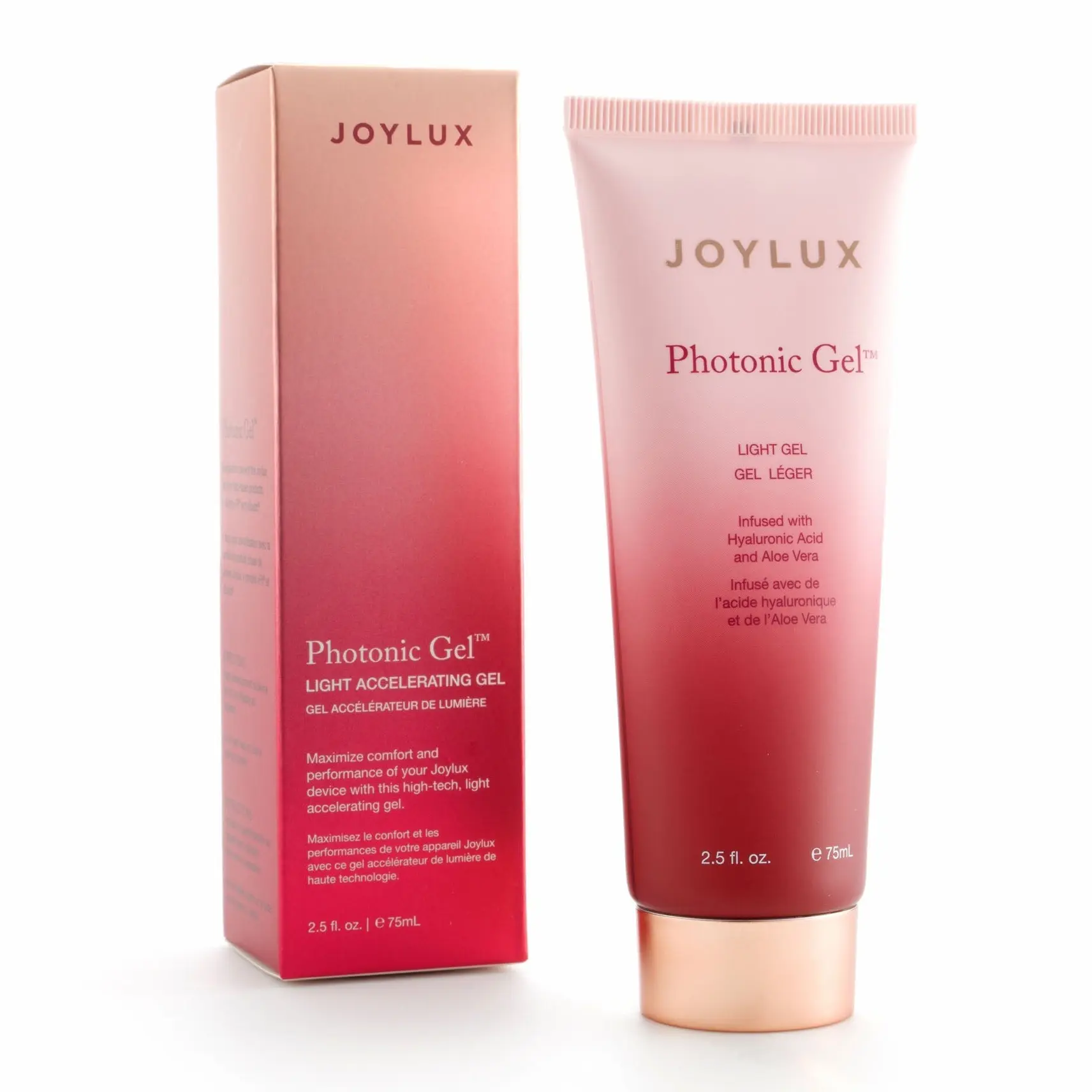 JOYLUX Photonic Gel - 2.5 oz Hyaluronic Acid Infused Gel for Red Light Devices