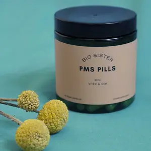 Big Sister PMS PILLS -  Hormone Balancing Supplement with Vitex & DIM