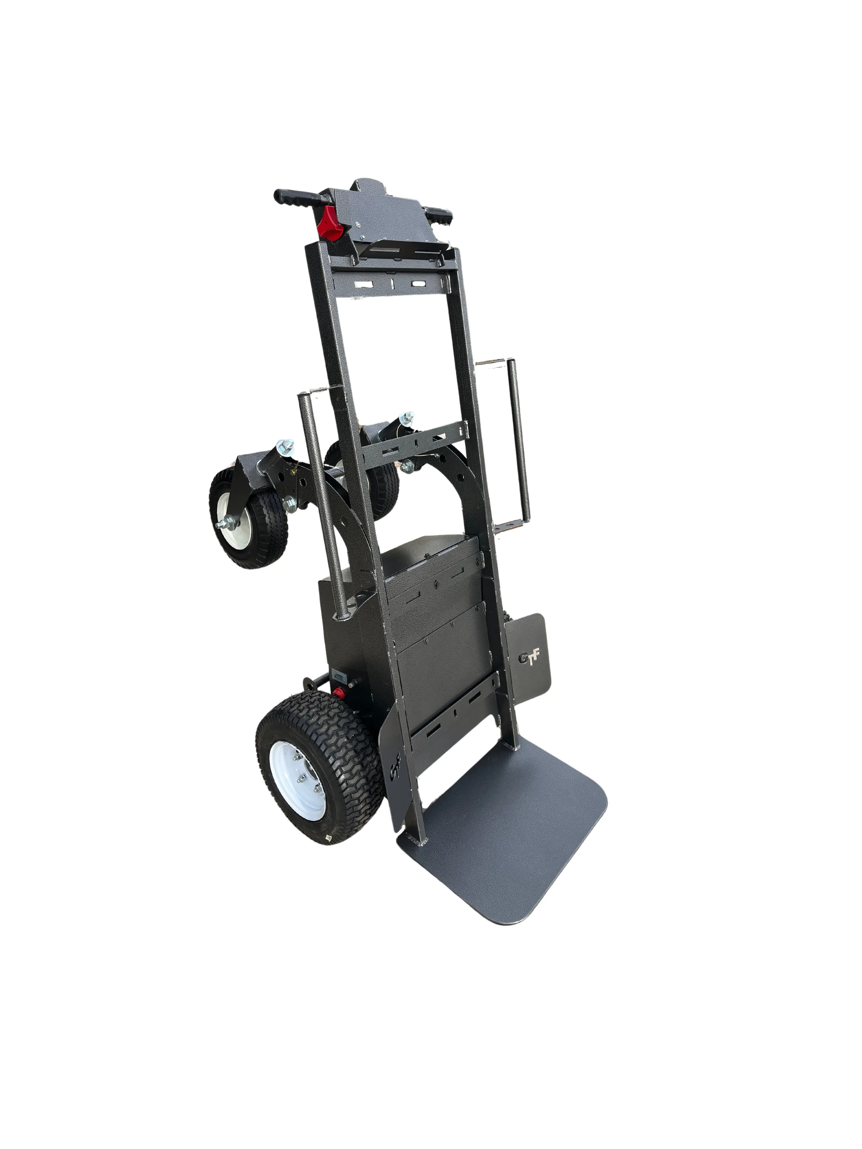 Electric Powered Dolly by Good Time Fabrication — 36V Direct Drive Hand Truck for Inflatables