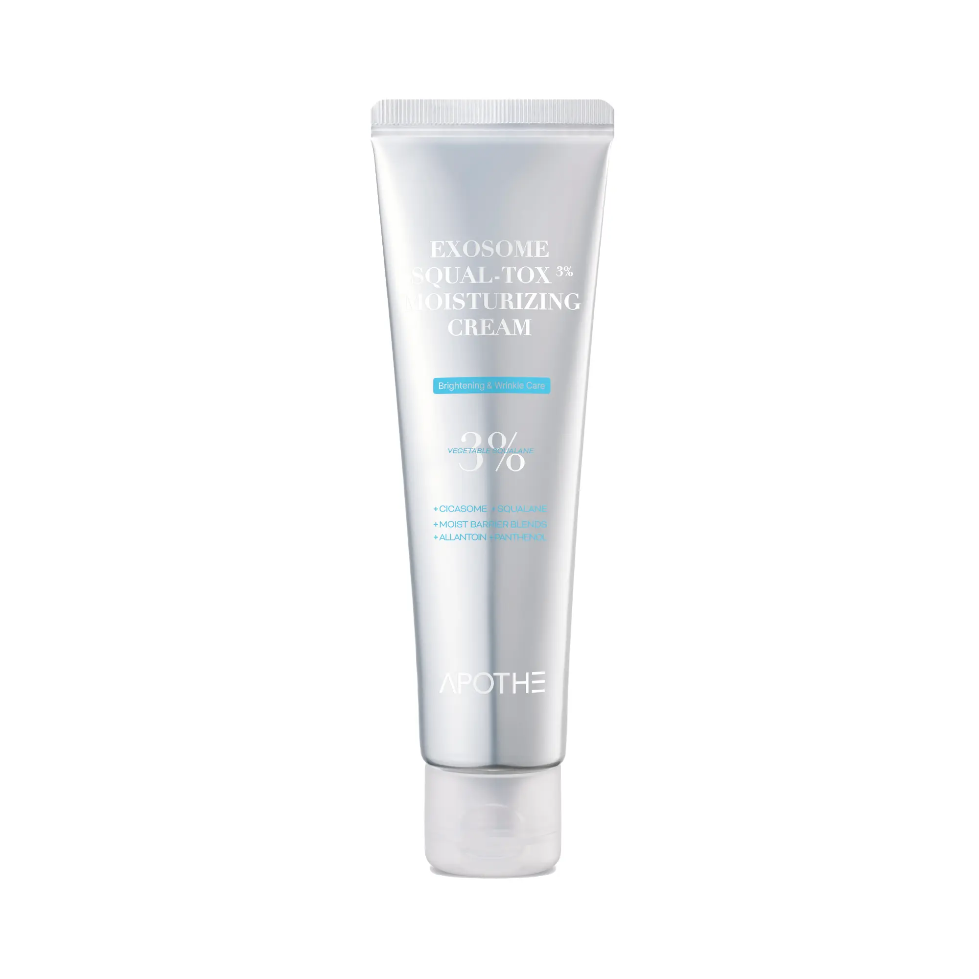 APOTHE Exosome Squal-Tox Moisturizing Cream 60ml / 2.03 fl. oz. | 100-Hour Hydration Barrier Cream | Centella Exosome + Squalane Repair Moisturizer for Sensitive Skin