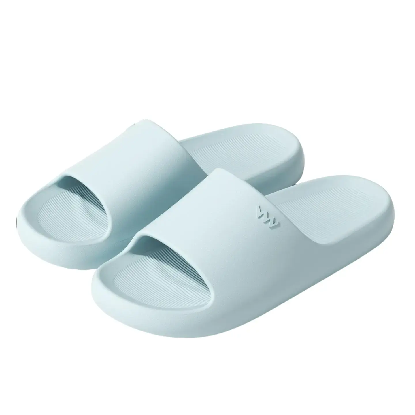 Unisex EVA Cloud Slippers - Soft Cushioned Non-Slip House Shoes, Waterproof Flat Sandals for Couples & Daily Indoor Wear