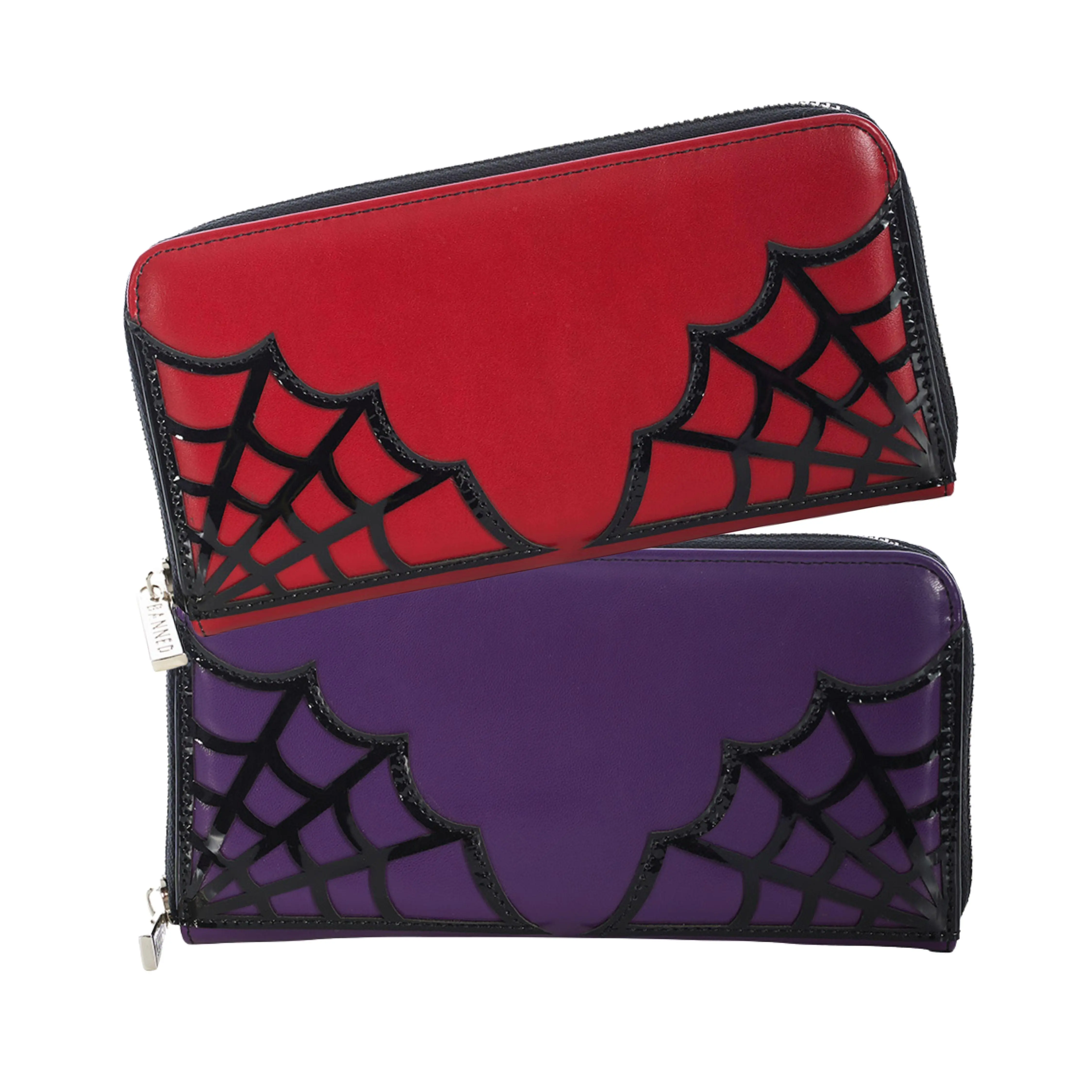 SpiderWeb Applique Wallets