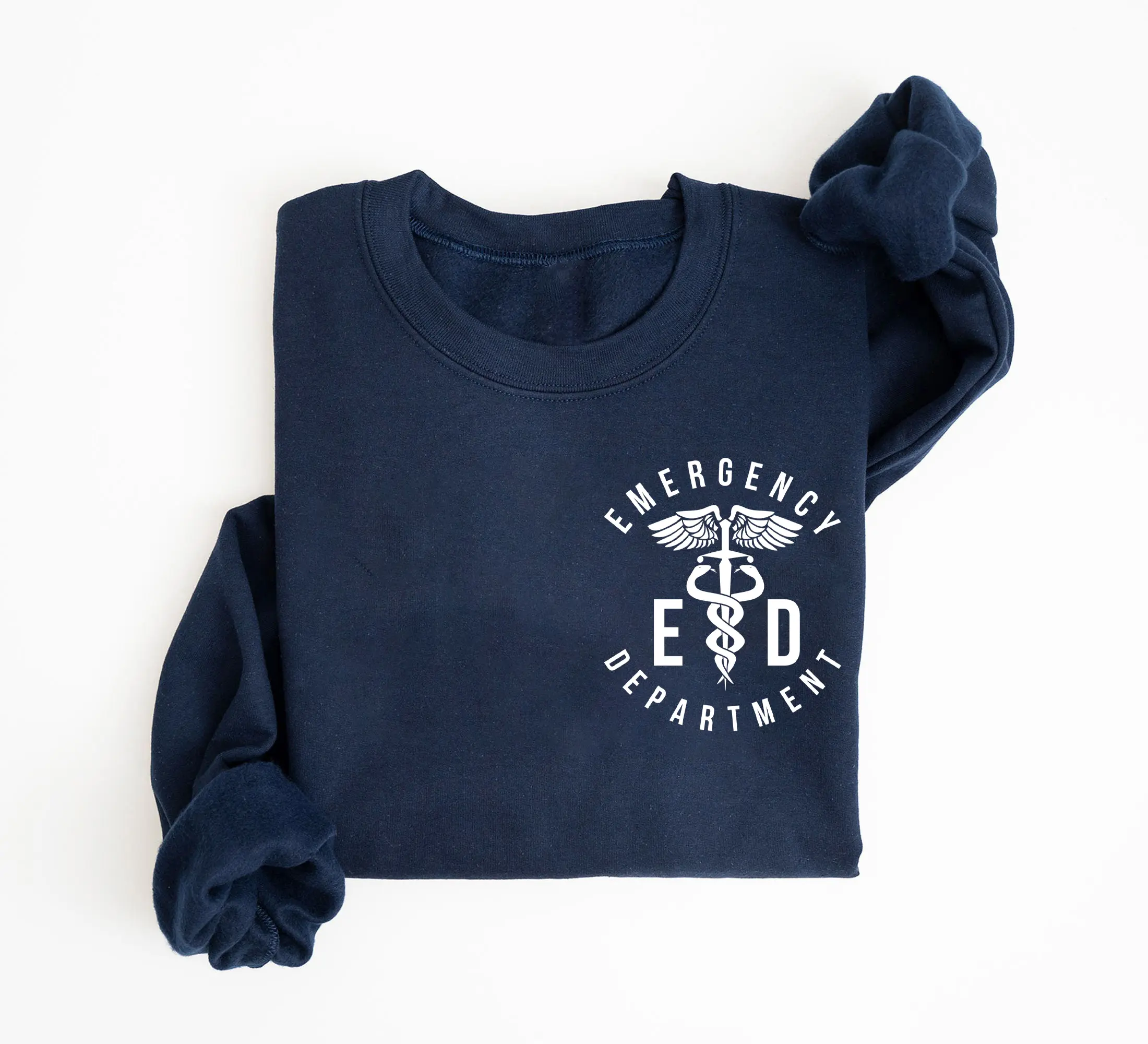 Emergency Department ED Sweatshirt, ER Nurse Shirt, Emergency Dept Sweater, ED ER Emergency Room Doctor Staff Shirt, Nursing Student Tee