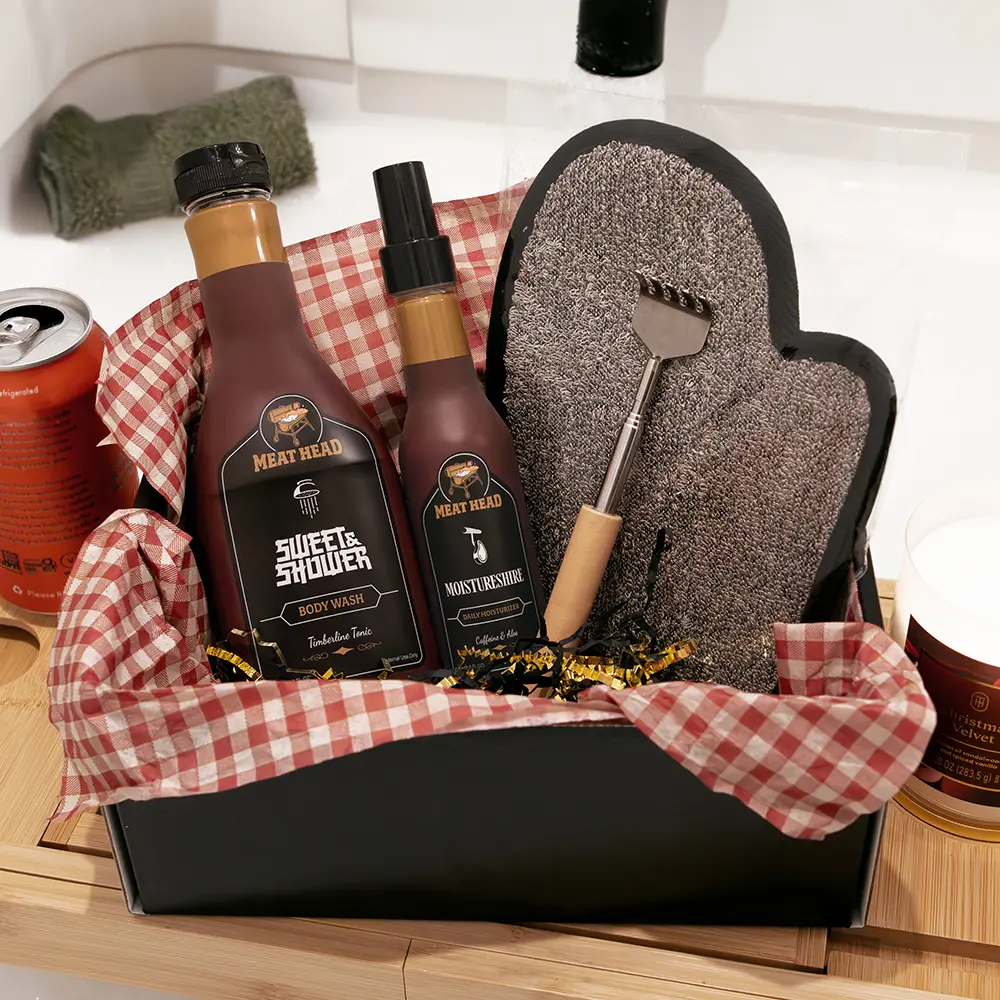 Men's Care Starter Kit - Sweet & Shower Body Wash + Moistureshire Daily Moisturizer + Accessories