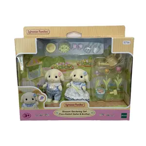 Sylvanian Families Flora Rabbit Sister & Brother Blossom Gardening Set 5736 Calico Critters