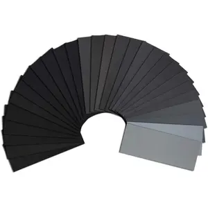 45 count Sandpaper,  Wet Dry  Sand Paper, 120 to 5000  Grit Sanding Paper for  Furniture Finishing, Metal Sanding and Automotive Polishing, 9 x 3.6 Inches.()