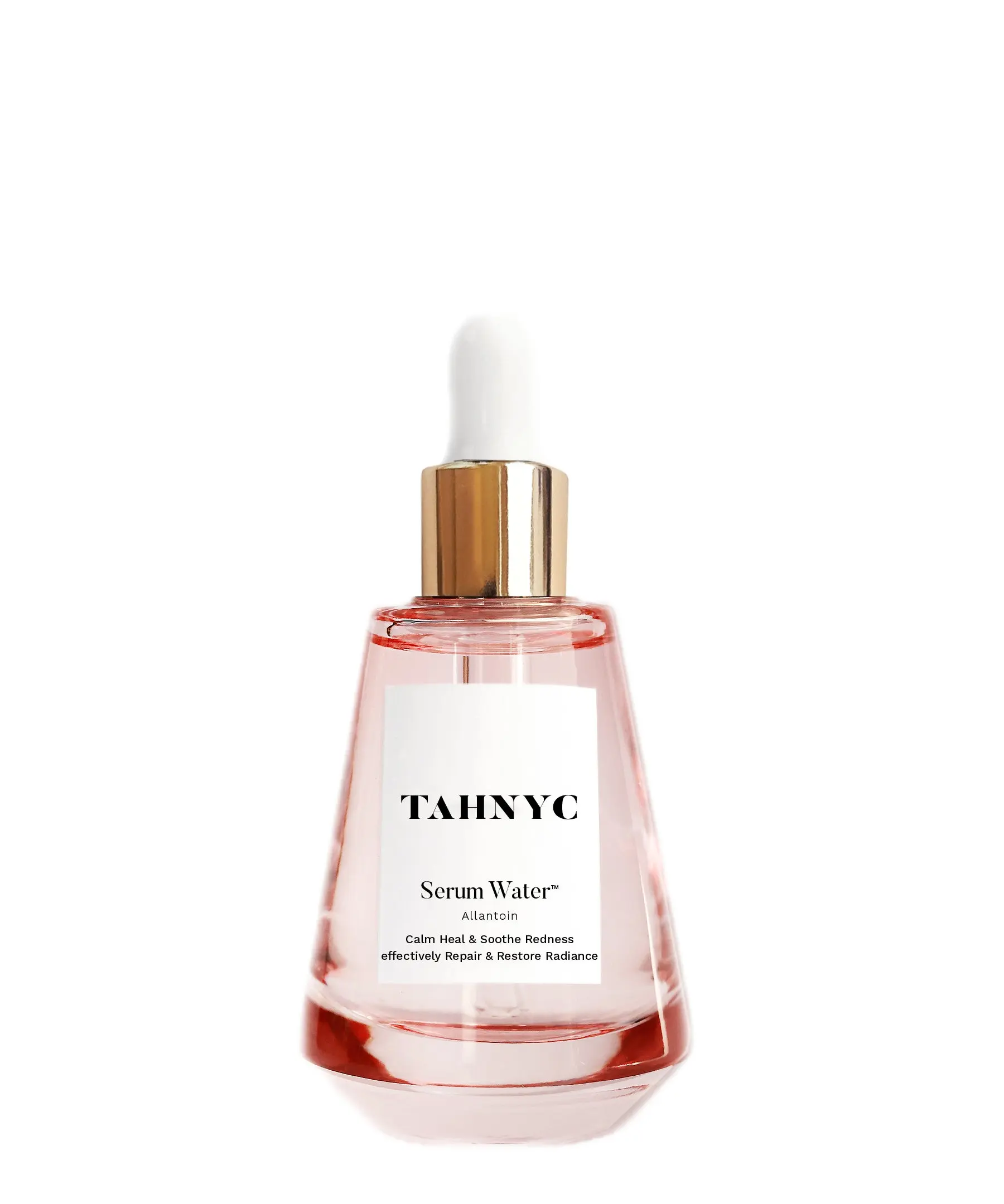 TAHNYC Allantoin Retinol Serum Water - Vegan Skincare Serum for Acne-Prone Skin, Soothing Redness, Skin Repair, Rosacea Care and Radiance Boosting, Sensitive, Brighten Even Serum