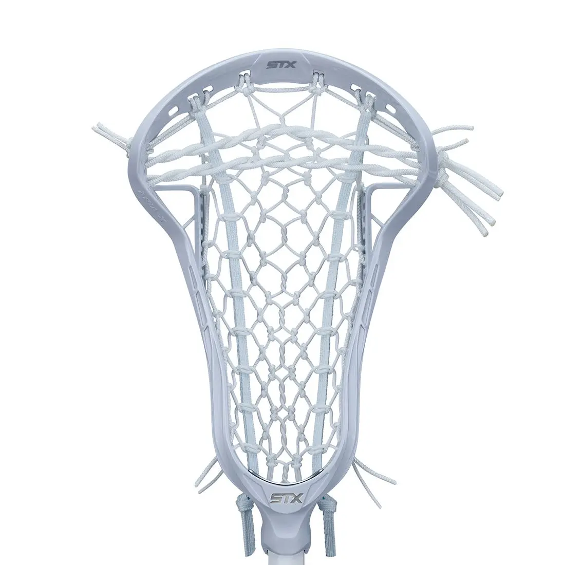 Aria Pro-X Women's Lacrosse Head, Strung with Draw Play Design, Modified Lock Pocket, and Speed Scoop Technology