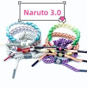 Naruto couple/brother set with wristbands — a great gift for friends; a must-have for Naruto fans Bracelet friendship