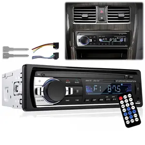 Wireless Multimedia Car Stereo System Head Unit - Bluetooth Connectivity, Hands-Free Calling, Music Streaming, AM/FM Radio, USB Playback, Automotive Electronics Car Accessories