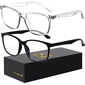 Blue-Light Blocking Glasses Computer Reading/Gaming/TV/Phones Glasses Fashion Anti Eyestrain UV Glasses for Women Men