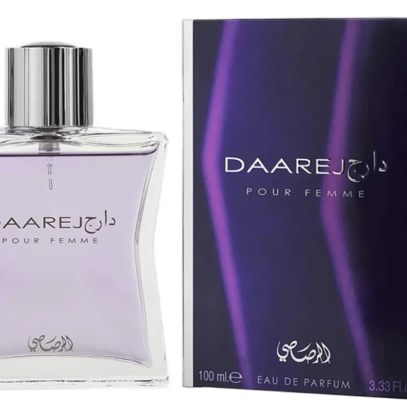 Daarej Pour Femme Rasasi Eau de Parfum 3.4 oz Made in UAE