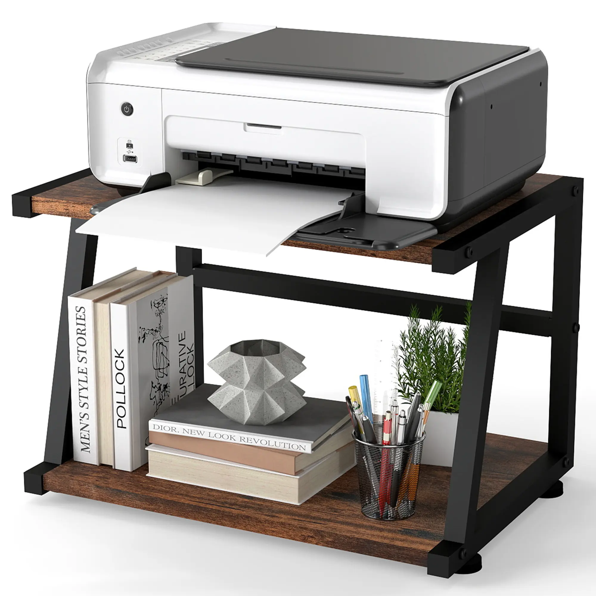 Rustic Brown and Black+Black