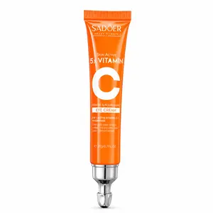 SADOER 5 Heavy Vitamin C Firming & Nourishing Eye Cream - Anti-Dark Circles & Fine Lines (20g)