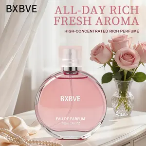 Mother's Day Gift | Long Lasting BXBVE Unisex Eau de Parfum 100ml, Strawberry Sweet Fruity Floral Fragrance, Luxury Perfume for Women & Men, Ideal Gift, Cruelty-Free