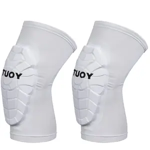 【Live Promotions】TUOY Compression Knee Pads Padded Knee Protection Pad - Youth & Adult Sizes (1 Pair)