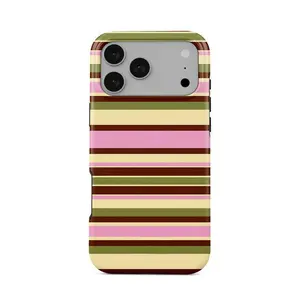 bright stripes phone case for use with iPhone 17 air 16 Pro max 15 plus 14 Pro 13/12/11/X/XR/XSMAX sublimation phone case compatible with Samsung Galaxy S25 ultra S24 plus S23 FE S22/S21 anti-yellowing aesthetic phone case trending Shockproof artistic