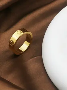 Unisex Stainless Steel Couple Rings, Fashionable Anniversary Engagement Jewelry, Durable 6mm Width Design, Perfect Gift for Him & Her