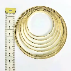 Empress Fashion Gold & Tri Color Bangle Bag - any where from 1 bangles to 8 bangles per order .  Elegant Comfortable Sizes for Everyday Wear Subtle Understated Design