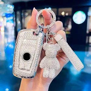 for BMW Key Fob Cover Soft TPU Key Case with F30 F45 F55 G20 G30 X1 X3 X4 X5 X6 X7 3 5 7 8 M5 M6 GT Series