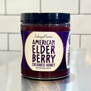 American Elderberry Creamed Honey