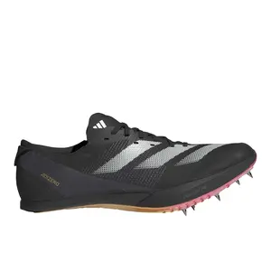 adidas Mens Adizero Finesse And Field Track-Field Sneakers Shoes - Black adidas Mens Adizero Finesse And Field Track-Field Sneakers Shoes - Black