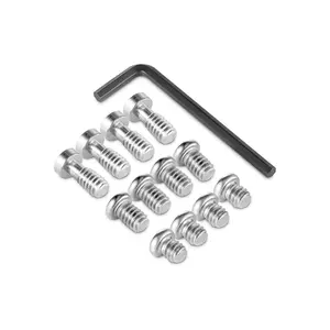 SmallRig Allen Wrench Screw Set, 1/4" Screws with 6.3mm / 9.1mm / 9.5 mm Long for Camera Tripod Cage Handle,12pcs Pack - 1713