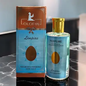 Olofin Limpias Perfume with Pheromones 100 ML 3.38 OZ Spiritual Cleansing Fragrance for Women and Men Ideal for Protection and Spiritual Cleansing