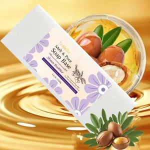 TinMeZor 5.2 lb Shea Butter Soap Base with Shea Butter Goat Milk Honey Oatmeal Cocoa Butter Clear Moisture Natural Glycerin Melt and Pour White Soap Base