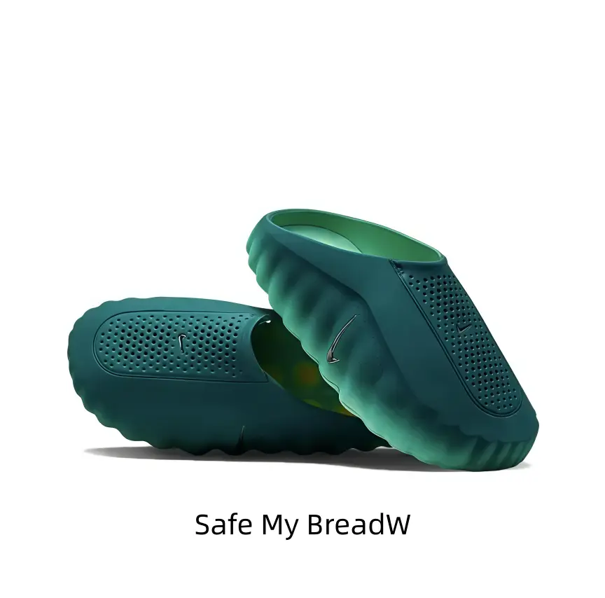 Rugged Serrated Bottom Slide Slipper Sandal - Durable Sports Collectible with Long-Lasting Anti-Slip Performance