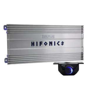 Hifonics BG-4000.1D Brutus Gamma Mono D 4000W Car Audio Subwoofer Amp, Bass Knob