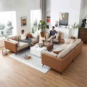 All-Leather 3 Seater Sofa