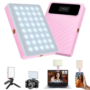 Portable Selfie Fill Light, 1 Count USB Rechargeable LED Selfie Light Clip for iPhone Android, Live Streaming Makeup Vlog, Photography Accessories