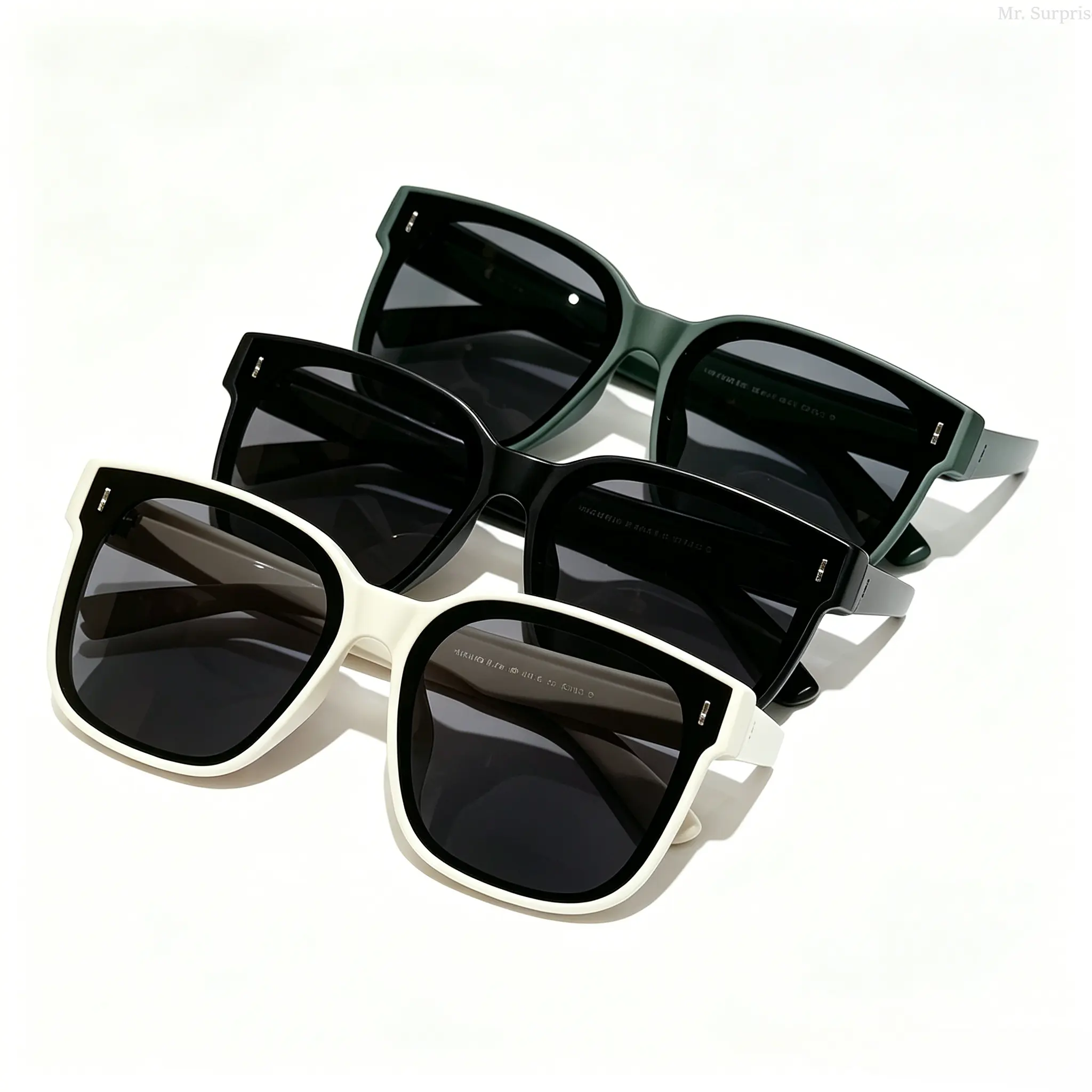 3-Pack Polarized Fit-Over Sunglasses for Men & Women, 2-in-1 UV Protection Driving Shades,  Fashion Oversized Eyewear Set for Myopia Glasses, Sunglasses For Women, Men's Sunglasses