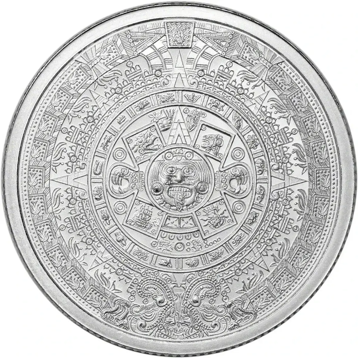Golden State Mint Aztec Mayan Calendar 1/4 oz Silver Round Golden State Mint Aztec Mayan Calendar 1/4 oz Silver Round