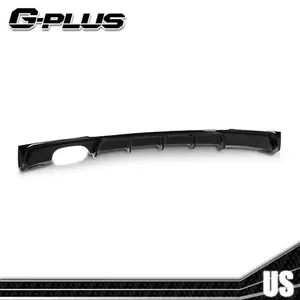 Gloss Black Rear Bumper Diffuser Lip Fit For BMW 3 Series F30 F31 M Sport 12-18